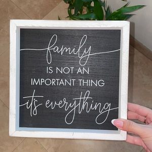 Wooden Home Decor— Family